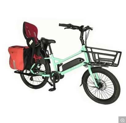 로드 오케이션 20 인치 350W 5PAS 7 스피드 Ananda Bafang MID 드라이브 리?? 배터리와 전기 자전거