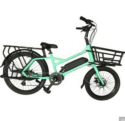 20&quot; 마그네슘 합금 프레임 안나다 바팡 MID 드라이브 전기 자전거 가족 또는 화물 배달
