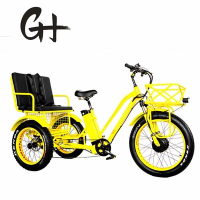 24&quot; 전기 Etrike 삼륜자전거 750W 모터와 21AH 리?? 배터리 40KM / H 최대 속도