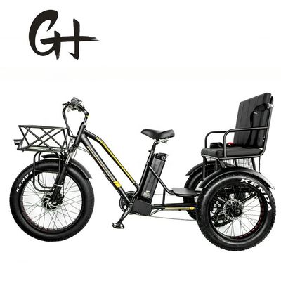 24&quot; 48V 전륜 750W 45KM/H 최대 부하 300KG 21AH 리?? 배터리 전기 삼륜자동차