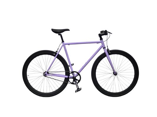 Quando Hub 블랙 컬러 커스터마이징 700x28C 스틸 프레임 빈티지 고정 고정 기어 자전거