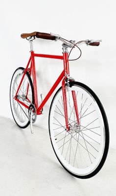 미국 OEM 스포츠 고정 자전거 밀폐 된 베어링 허브와 다채로운 하이-텐 스틸 프레임