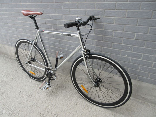 레트로 빈티지 700C 단속 크롬 레이싱 사이클 KMC 체인 및 라스코 크랭크 세트