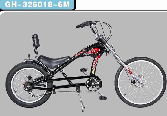 20'-24' 초파리 오토바이크 전체 검은색 알루미늄 합금 포크 재료와 지방 타이어