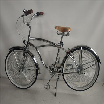 26인치 알루미늄 프레임 남성 성인 비치 크루저 자전거 7단 시마노 데라일러