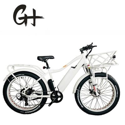 26&quot;4.0 Big Snow Fat Tire 전기 자전거 디스크 브레이크와 1000W 48V 17AH 후면 BaFang 모터