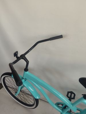 26인치 알루미늄 프레임 싱글 기어 하이브리드 여자 비치 크루저 자전거 2024