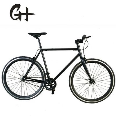 고정 기어 700C EN15194 OEM 다채로운 로고 CE 43MM 딥 V 림 싱글 스피드 트랙 자전거