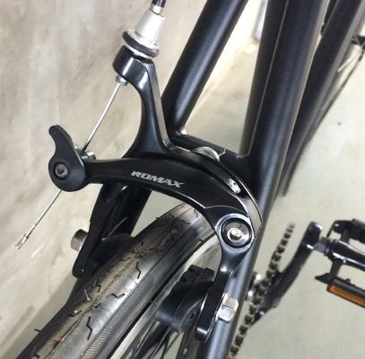 고정 기어 700C EN15194 OEM 다채로운 로고 CE 43MM 딥 V 림 싱글 스피드 트랙 자전거
