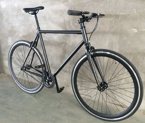 고정 기어 700C EN15194 OEM 다채로운 로고 CE 43MM 딥 V 림 싱글 스피드 트랙 자전거
