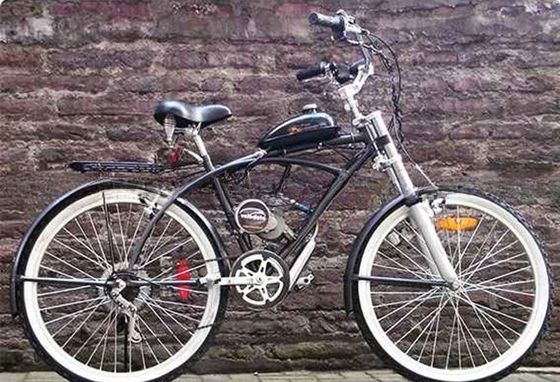 전기 해변 크루저 자전거 50cc 모터 2015 모델 스틸 프레임 전기 포함