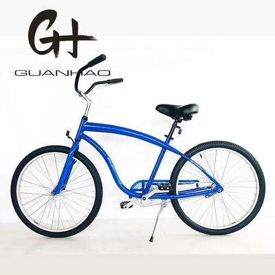 미국 CPSC 인증 26 "알루미늄 프레임 단일 속도 코스터 브레이크 해변 크루저 자전거