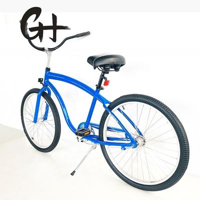미국 CPSC 인증 26 "알루미늄 프레임 단일 속도 코스터 브레이크 해변 크루저 자전거