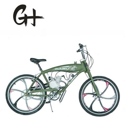 26 &quot;마그 바퀴 레이싱 오토바이크 80cc 2 스트록 엔진 35KM / H 최고 속도 3L 내부 탱크
