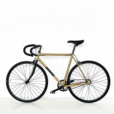 OEM 컬러 700C 럭 프레임 고정 기어 자전거 알루미늄 부품 및 철 프레임