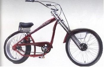 스틸 프레임 GHAO Chopper Bike Beach Cruiser 자전거 접이성 없는 모델 옵션