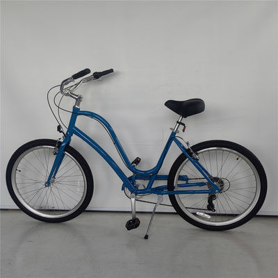 엘렉트라 성인 스텝 트러 알루미늄 프레임 7 스피드 하이브리드 26 인치 해변 크루저 자전거