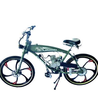 80cc 가스 자전거 모터 사이클 콥터 포크 40-60km/h 최대 속도 2타크 또는 4타크