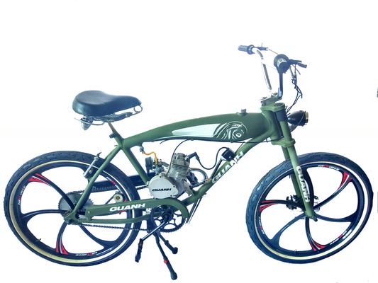 80cc 가스 자전거 모터 사이클 콥터 포크 40-60km/h 최대 속도 2타크 또는 4타크