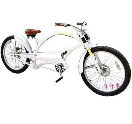 알루미늄 림 24&quot;x3.0 CE 미국 롱 하이-텐 스틸 프레임 Chopper Beach Cruiser 자전거