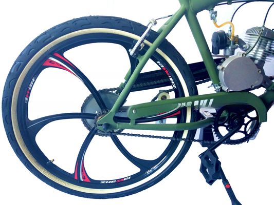 80cc 가스 자전거 모터 사이클 콥터 포크 40-60km/h 최대 속도 2타크 또는 4타크