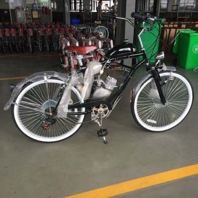 26인치 크루저 자전거 가솔린 모터바이크 엔진 2타크 50CC 배량