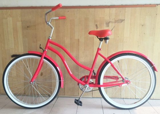 26인치 여성 스텝 트루 비치 크루저 자전거