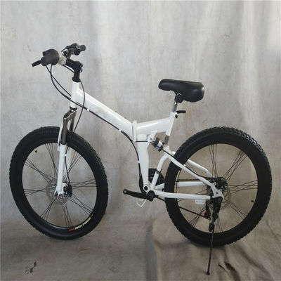 21 기어 접는 프레임 26 인치 풀 서스펜션 MTB 자전거 자전거 남자 산악 자전거