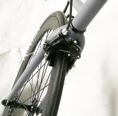 700C 더블 월 45MM 알루미늄 림 두꺼운 슬릭 WTB 부드러운 타이어 베어링 BB 세트 OEM 단일 속도 고정 기어 자전거