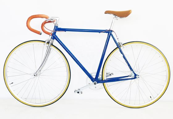 CR-MO STEEL 4130 Vintage 내부 SRAM 2S 트랙 고정 기어 자전거를위한 럭 프레임 포크