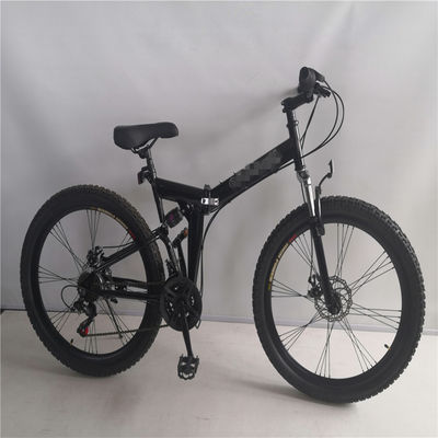 스틸 프레임 18 스피드 내리막 MTB 사이클 전체 듀얼 서스펜션 산악 자전거 24 OEM