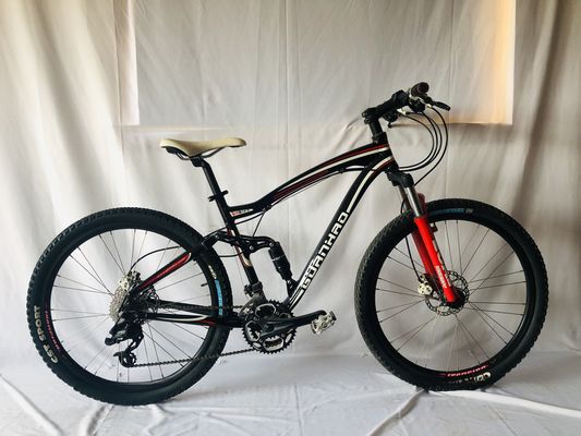 26&quot; OEM 사용자 정의 미국 CE 성인 남자 24 스피드 알루미늄 풀 서스펜션 산악 자전거