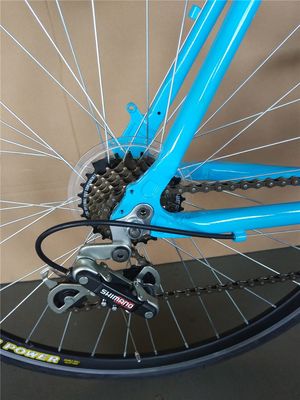 검은색 21 스피드 더블 V 브레이크 피트니스 레이싱 도로 자전거 남성용 로고 사용자 정의