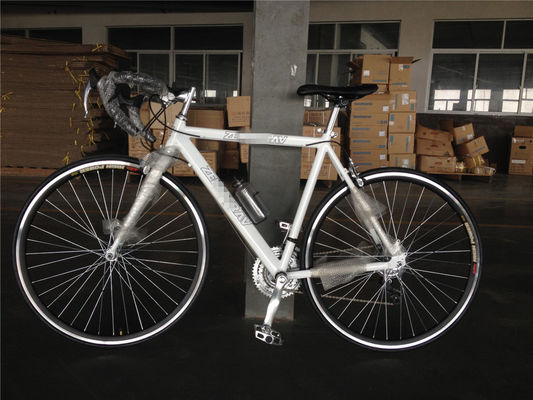 알루미늄 프레임 하드 프레임 피트니스 레이싱 자전거 남자 도로 자전거 700c OEM 사용자 정의