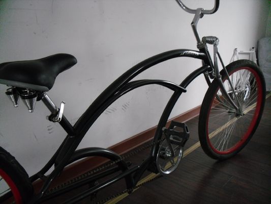 스틸 포크와 150KG 로드 용량으로 26인치 Chopper 스타일 해변 크루저 자전거
