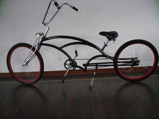 스틸 포크와 150KG 로드 용량으로 26인치 Chopper 스타일 해변 크루저 자전거