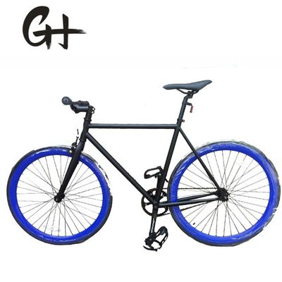 700C 고정 기어 자전거 칼리퍼 브레이크 및 하이-텐 스틸 프레임 OEM 부품 미국 CE UL