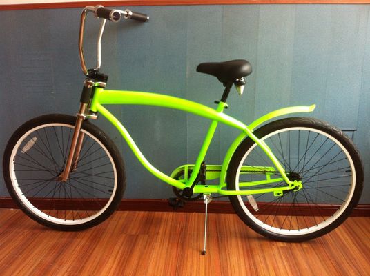 170MM 크랭크 편안한 샐러 26인치 싱글 스피드 코스터 브레이크 남자 해변 크루저 자전거