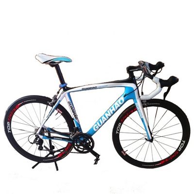 탄소섬유 700C 프레임 시마노 SORA-5700 18Speed 그룹 6KG 경주 도로 속도 자전거