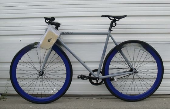 가벼운 광택 무게 13KG 프레임 아르곤 용접 700C Purefix 자전거