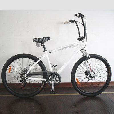 OEM 컬러 페인트 26인치 3.0 타이어 알루미늄 프레임 비치 크루저 자전거 7 스피드 시마노