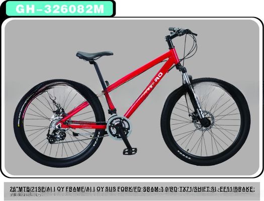 GHAO 26&quot; 산악 자전거 산악 자전거 알루미늄 합금 프레임 총 무게 15.0 KG