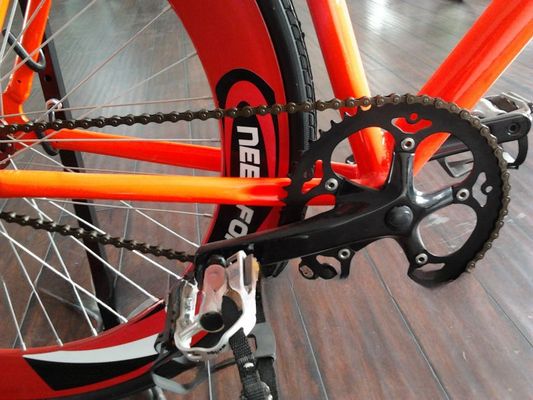 주문 700C 고정 기어 자전거 자전거 고정 기어 자전거 황소 뿔 단일 속도 트랙 자전거