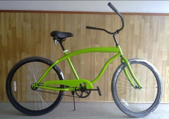 10 스틸 프레임 26" 바퀴 크기 3G OEM/ODM CE 남성 성인 싱글 스피드 해변 크루저 자전거