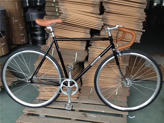 700C 싱글 스피드 플립 플롭 고정 자전거 하드 프레임 11kg OEM 사용자 정의 크롬