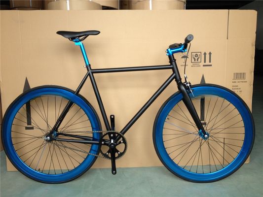 구오하브 700C 캔다 700*28C 타이어 및 밀폐 된 베어링과 함께 화려한 고정 기어 자전거