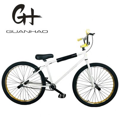 맞춤형 로고 26인치 BMX 자전거 하이-텐 스틸 프레임과 25T 작은 체인링