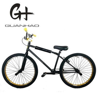 맞춤형 로고 26인치 BMX 자전거 하이-텐 스틸 프레임과 25T 작은 체인링