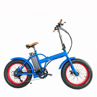 미국 UL2849 EBike 48V 500W 리?? 배터리 OEM CE 14AH 28MPH 전기 지방 타이어 접기 자전거