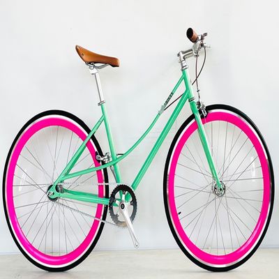 스타일로 타자 스틸 포크와 켄다 700C 타이어